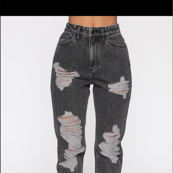 50% today only!! Icy Girl High Rise Boyfriend Jeans Black - Picture 10 of 11